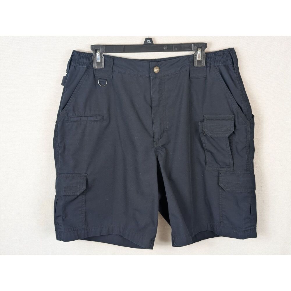 5.11 Tactical Series Tactlite 9.5" Pro Ripstop Shorts Navy Blue Men's Size 36